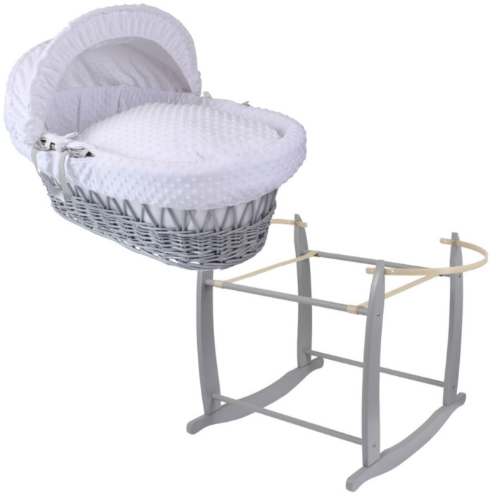 dimple moses basket and stand