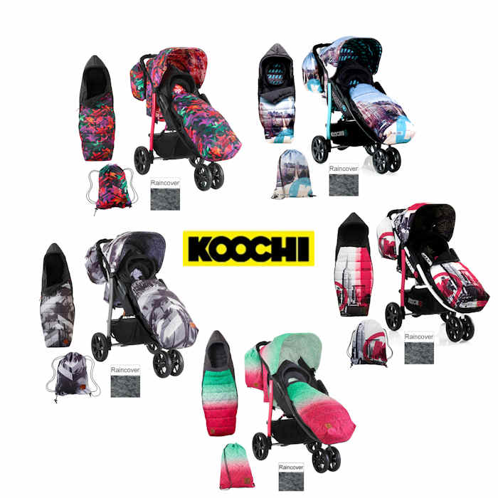 koochi 3 wheel stroller