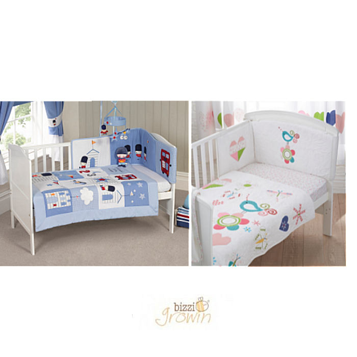 3 piece cot bed set