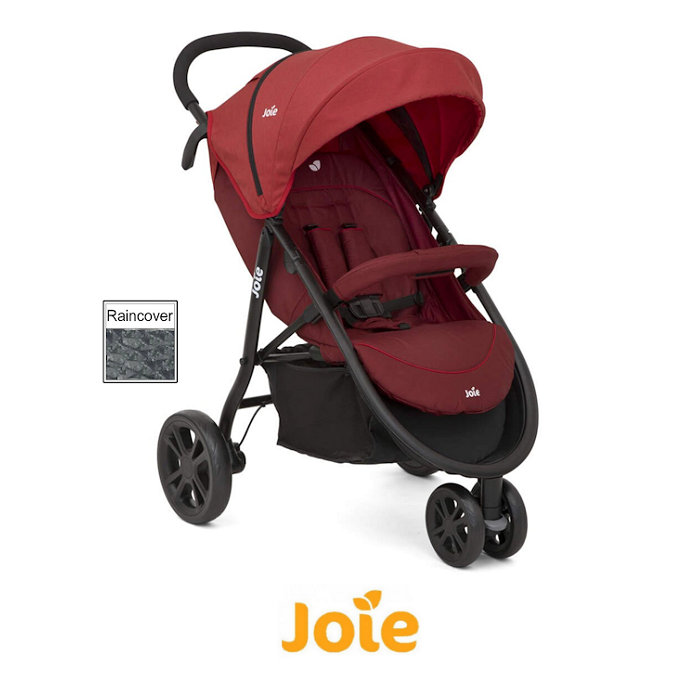 Joie Litetrax 3 Wheel Stroller With RainCover