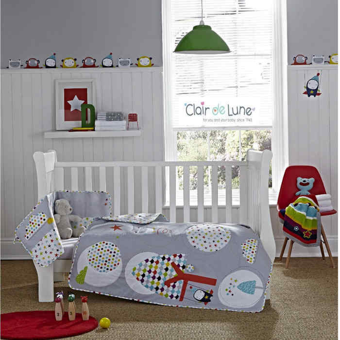 clair de lune cot bed bedding