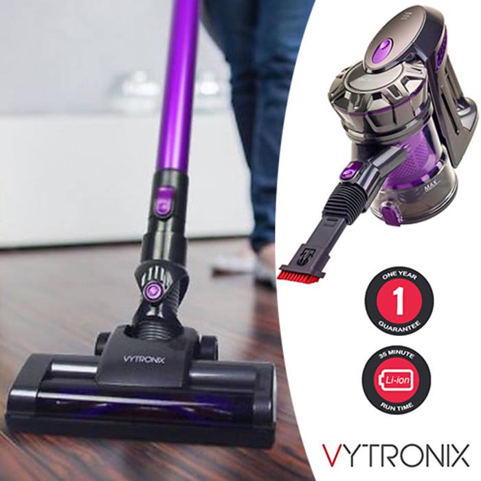 Vytronix Lightweight 3in1 Cordless Handheld Stick Vacuum Cleaner