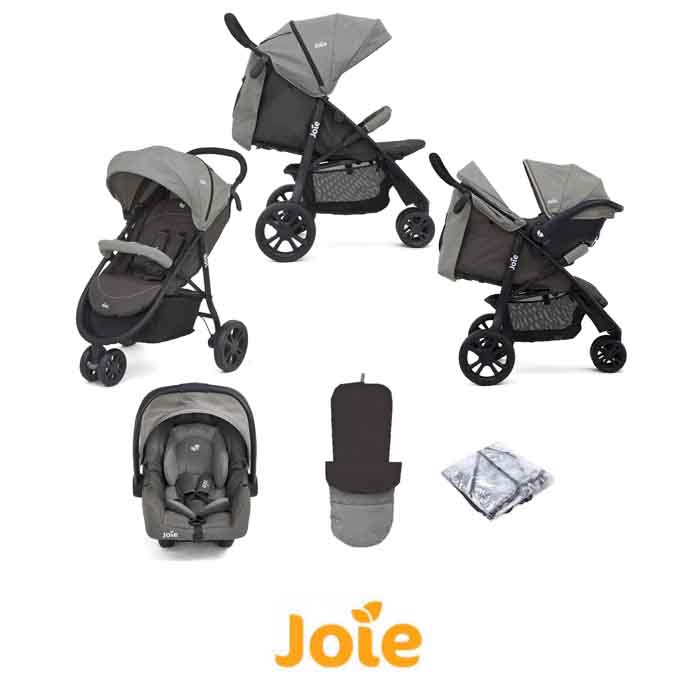 Joie Litetrax 3 Wheel Gemm Pushchair Travel System